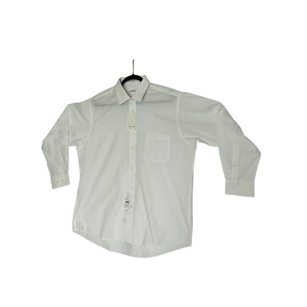 NWT Pierre Cardin Dress Shirt Sz L White Formal Dress Shirt Homecoming Best